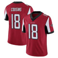A.Falcons #18 Kirk Cousins Player Red Color Vapor Untouchable Limited Home Game ROCER Stitched Jerseys