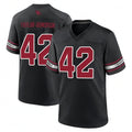 A.Cardinals #42 Dadrion Taylor-Demerson Player Black Home Game ROCER Stitched Jerseys