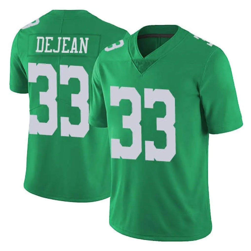 P.Eagles #33 Cooper DeJean Player Green Limited Vapor Untouchable Home Game ROCER Stitched Jerseys