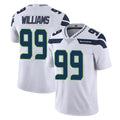 S.Seahawks #99 Leonard Williams Player White Limited Vapor Untouchable Home Game ROCER Stitched Jerseys