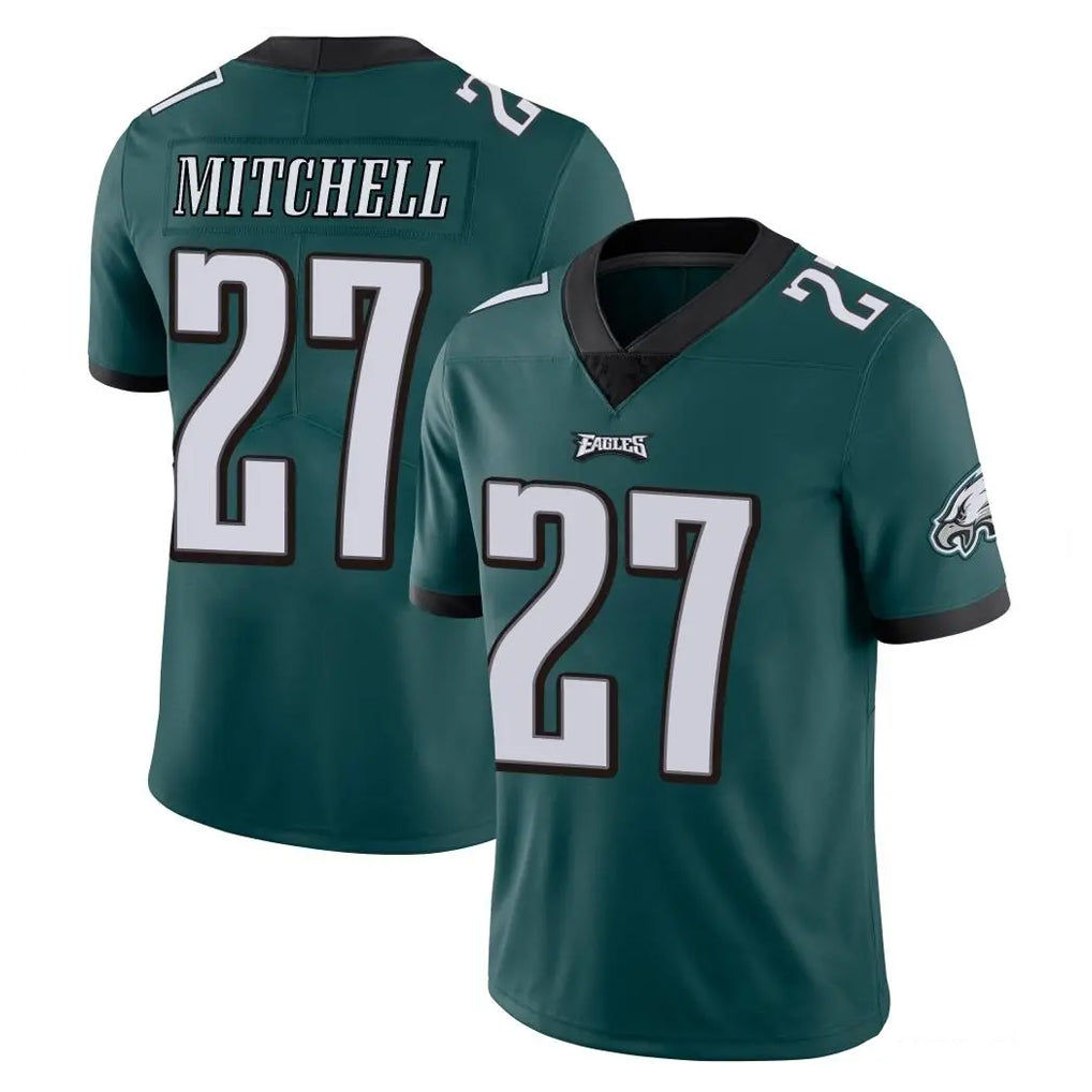P.Eagles #27 Quinyon Mitchell Player Team Color Green Vapor Untouchable Home Game ROCER Stitched Jerseys