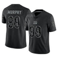 C.Bengals #99 Myles Murphy Player Black Reflective Limited Game ROCER Stitched Jerseys