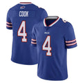 B.Bills #4 James Cook III Player Royal  Vapor Untouchable Limited ROCER Stitched Jerseys