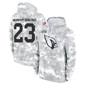 A.Cardinals #23 Sean Murphy-Bunting Player Camo Salute to Service Hoodies ROCER Stitched Jerseys