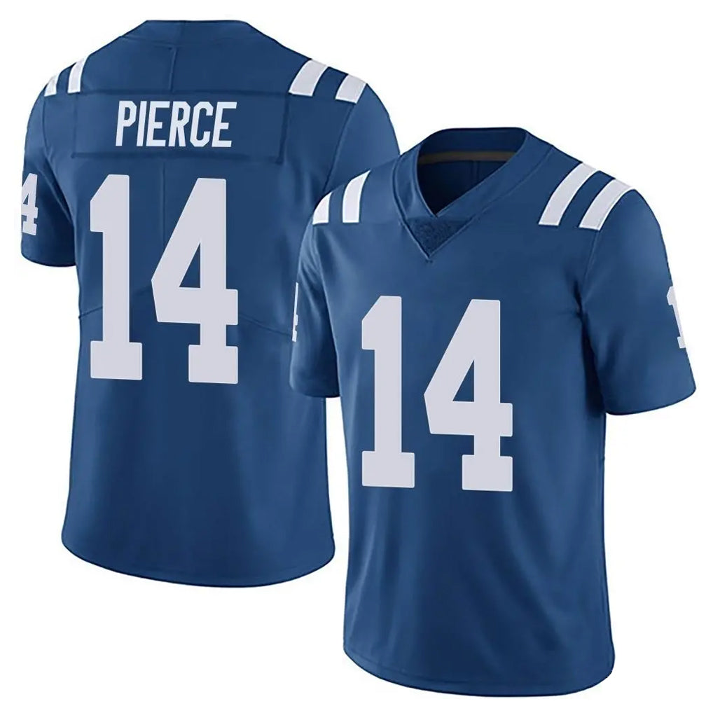 IN.Colts #14 Alec Pierce Player Royal Limited Vapor Untouchable Home Game ROCER Stitched Jerseys