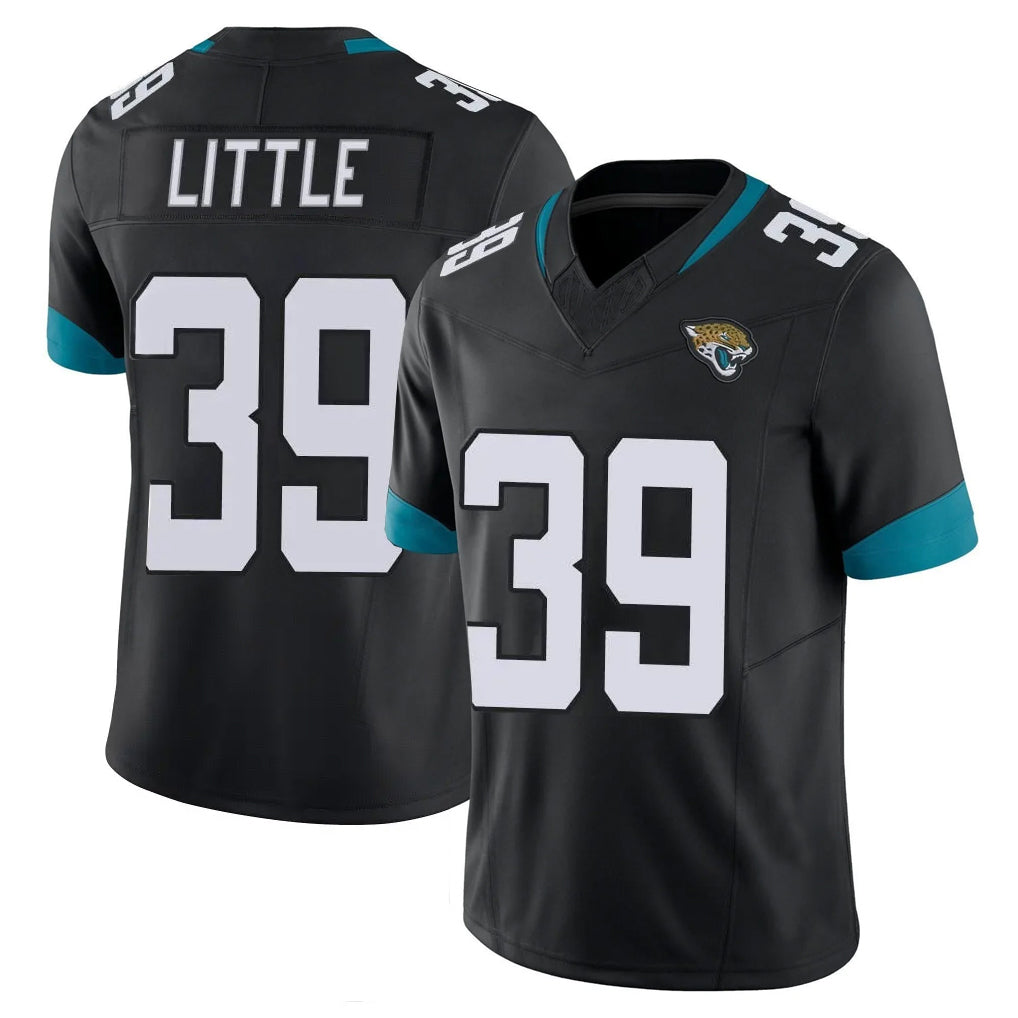 J.Jaguars #39 Cam Little Player Black Vapor F.U.S.E. Limited Home Game ROCER Stitched Jerseys