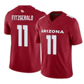 A.Cardinals #11 Larry Fitzgerald Player Cardinal Vapor F.U.S.E. Limited Home Game ROCER Stitched Jerseys