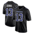 D.Cowboys #13 Caleb Downs Player Carbon Black Fashion Home Game ROCER Stitched Jerseys