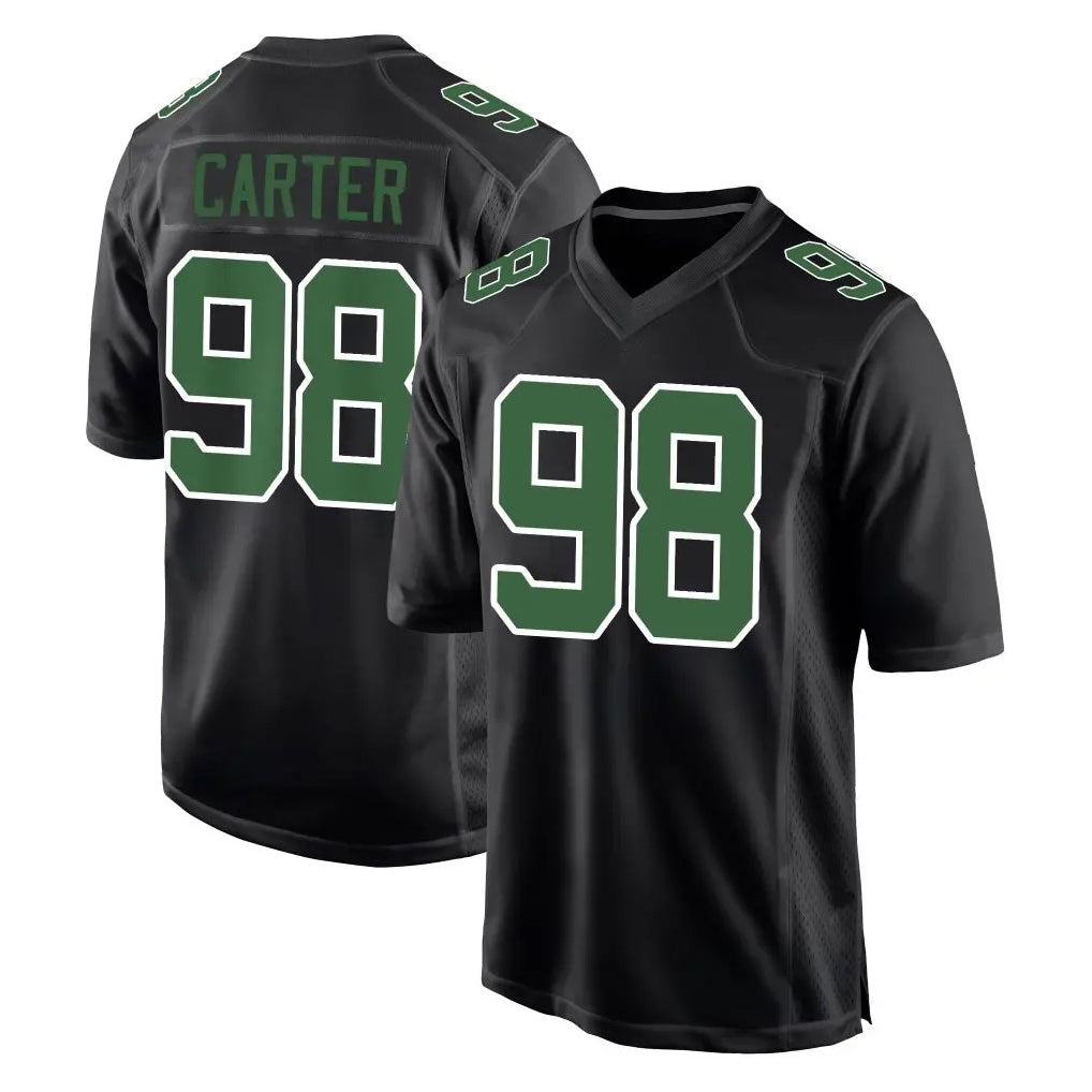 P.Eagles #98 Jalen Carter Player Carbon Green Fashion Home Game ROCER Stitched Jerseys