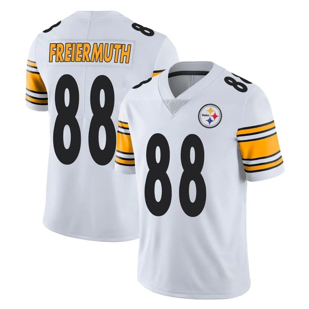 P.Steelers #88 Pat Freiermuth Player White Limited Vapor Untouchable Home Game ROCER Stitched Jerseys