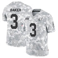 A.Cardinals #3 Budda Baker Player Camo Salute to Service Limited ROCER Stitched Jerseys