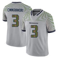 S.Seahawks #3 Nick Emmanwori Player Grey Limited 2025 Rivalries Collection Home Game ROCER Stitched Jerseys