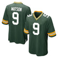 GB.Packers #9 Christian Watson Player Green Home Game ROCER Stitched Jerseys