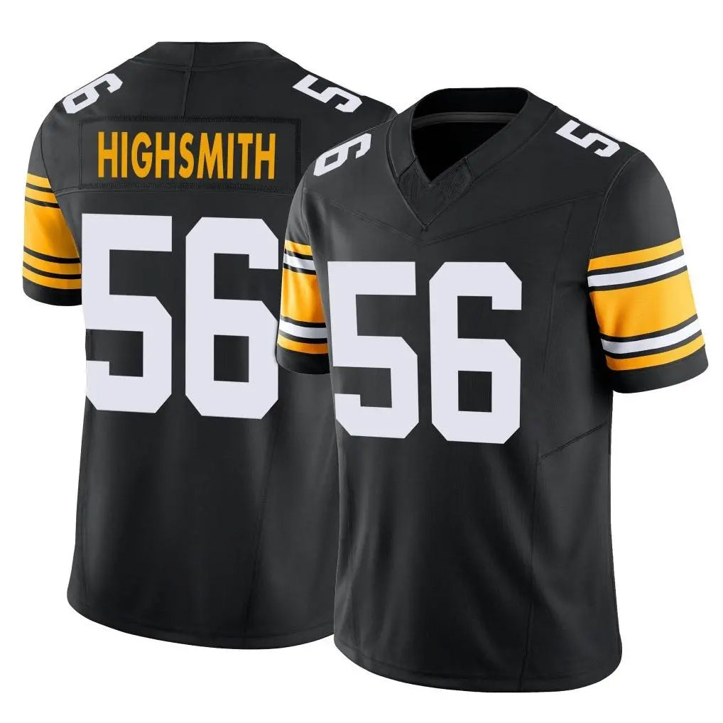 P.Steelers #56 Alex Highsmith Player Black Limited Alternate Vapor F.U.S.E. Home Game ROCER Stitched Jerseys