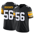 P.Steelers #56 Alex Highsmith Player Black Limited Alternate Vapor F.U.S.E. Home Game ROCER Stitched Jerseys