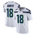 S.Seahawks #18 Elijah Arroyo Player White Limited Vapor Untouchable Home Game ROCER Stitched Jerseys