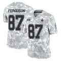 D.Cowboys #87 Jake Ferguson Player Arctic Camo Salute to Service Limited Home Game ROCER Stitched Jerseys