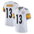 P.Steelers #13 Rico Dowdle Player White Limited Vapor Untouchable Home Game ROCER Stitched Jerseys