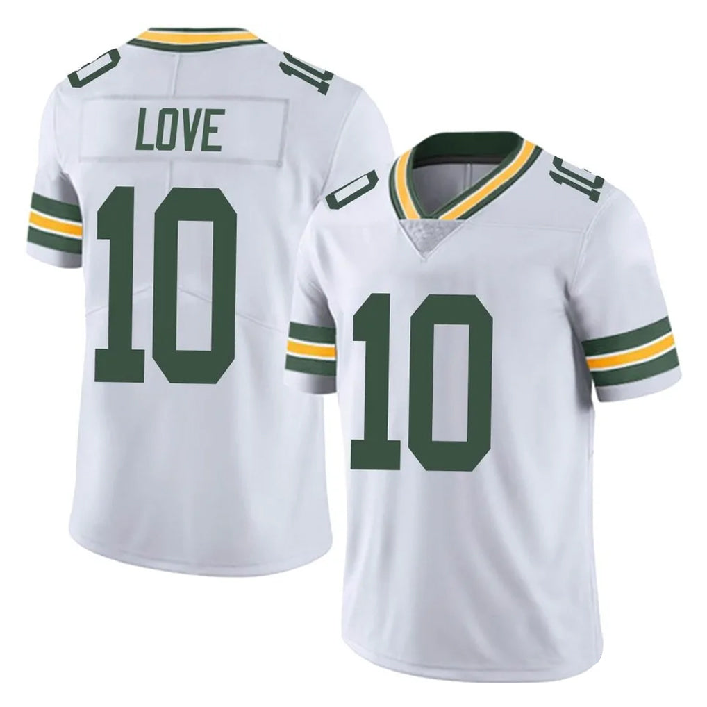 GB.Packers #10 Jordan Love Player White Vapor Untouchable Limited Home Game ROCER Stitched Jerseys