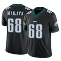 P.Eagles #68 Jordan Mailata Player Black Limited Vapor F.U.S.E. Home Game ROCER Stitched Jerseys