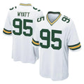 GB.Packers #95 Devonte Wyatt Player White Home Game ROCER Stitched Jerseys
