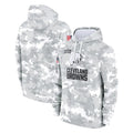 C.Browns ## Browns Blank Player Arctic Camo Salute to Service Hoodies Limited Game ROCER Stitched Jerseys