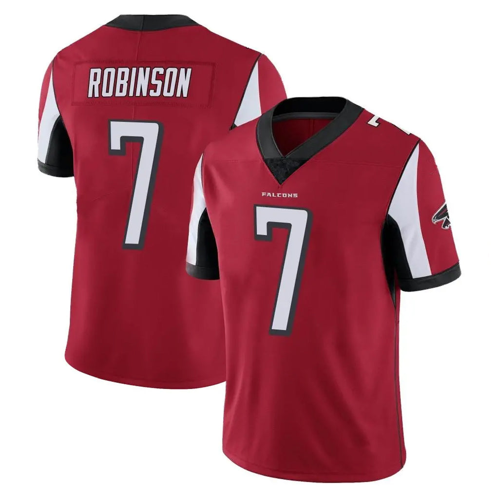 A.Falcons #7 Bijan Robinson Player Red Color Vapor Untouchable Limited Home Game ROCER Stitched Jerseys