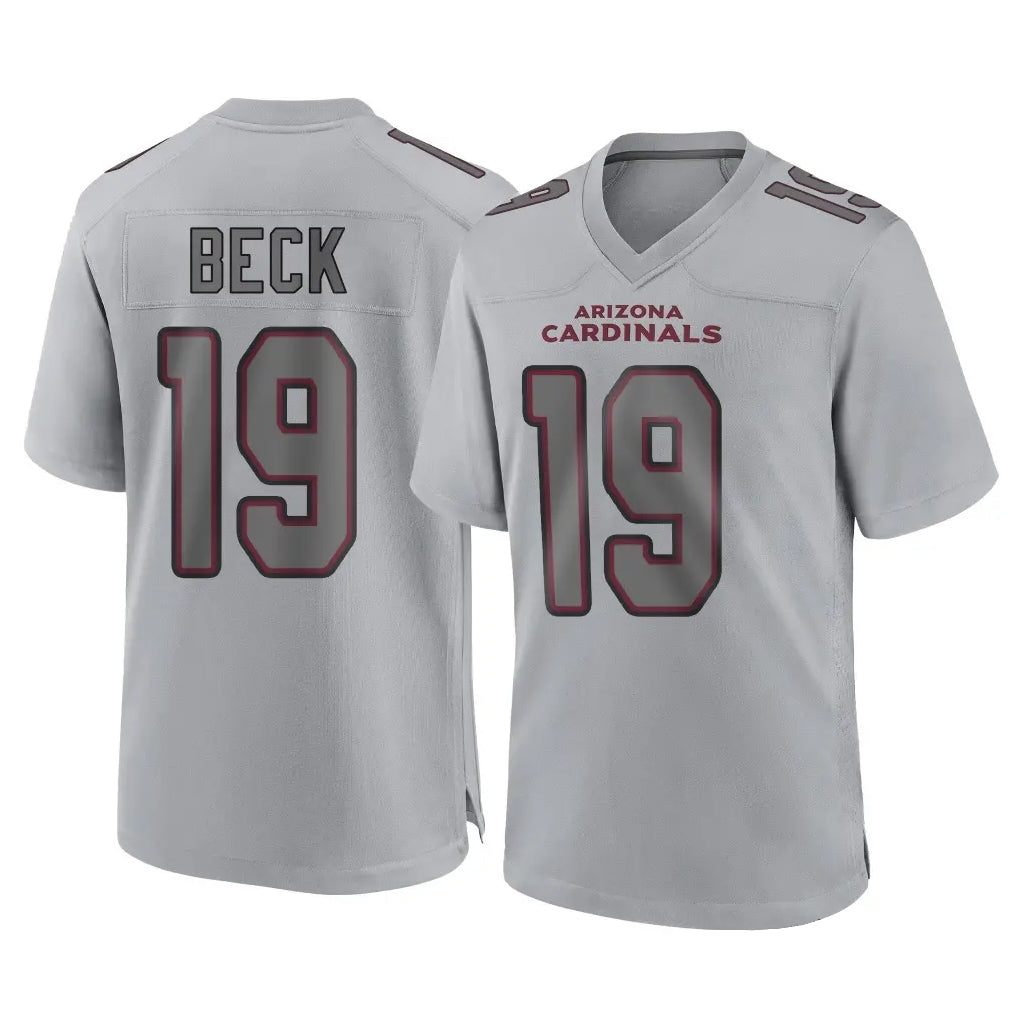 A.Cardinals #19 Carson Beck Player Gray Fashion Home Game ROCER Stitched Jerseys