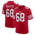 SF.49ers #68 Colton McKivitz Player Red Game Home ROCER Stitched Jerseys