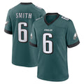 P.Eagles #6 DeVonta Smith Player Green Home Game ROCER Stitched Jerseys