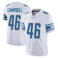 D.Lions #46 Jack Campbell Player White Limited Vapor Untouchable Home Game ROCER Stitched Jerseys