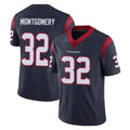 H.Texans #32 David Montgomery Player Navy Limited Vapor Untouchable Home Game ROCER Stitched Jerseys