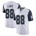 D.Cowboys #88 CeeDee Lamb Player White-Navy Limited Color Rush Vapor Untouchable Home Game ROCER Stitched Jerseys