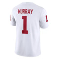 A.Cardinals #1 Kyler Murray Player White Dri-FIT Limited Home Game ROCER Stitched Jerseys