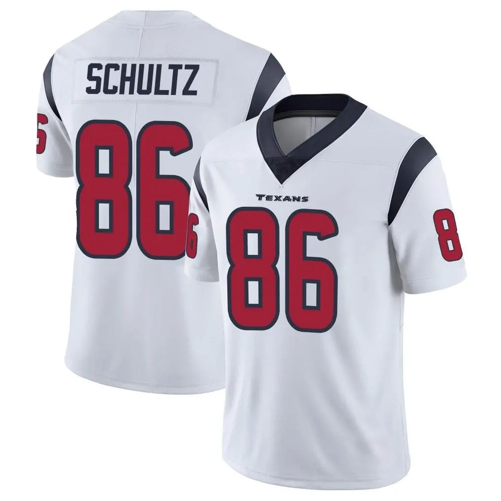H.Texans #86 Dalton Schultz Player White Limited Vapor Untouchable Home Game ROCER Stitched Jerseys