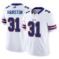 B.Bills #31 Maxwell Hairston Player White Vapor F.U.S.E. Limited Home Game ROCER Stitched Jerseys