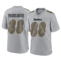 P.Steelers #88 Pat Freiermuth Player Gray Atmosphere Fashion Home Game ROCER Stitched Jerseys