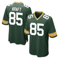 GB.Packers #85 Tucker Kraft Player Green Home Game ROCER Stitched Jerseys