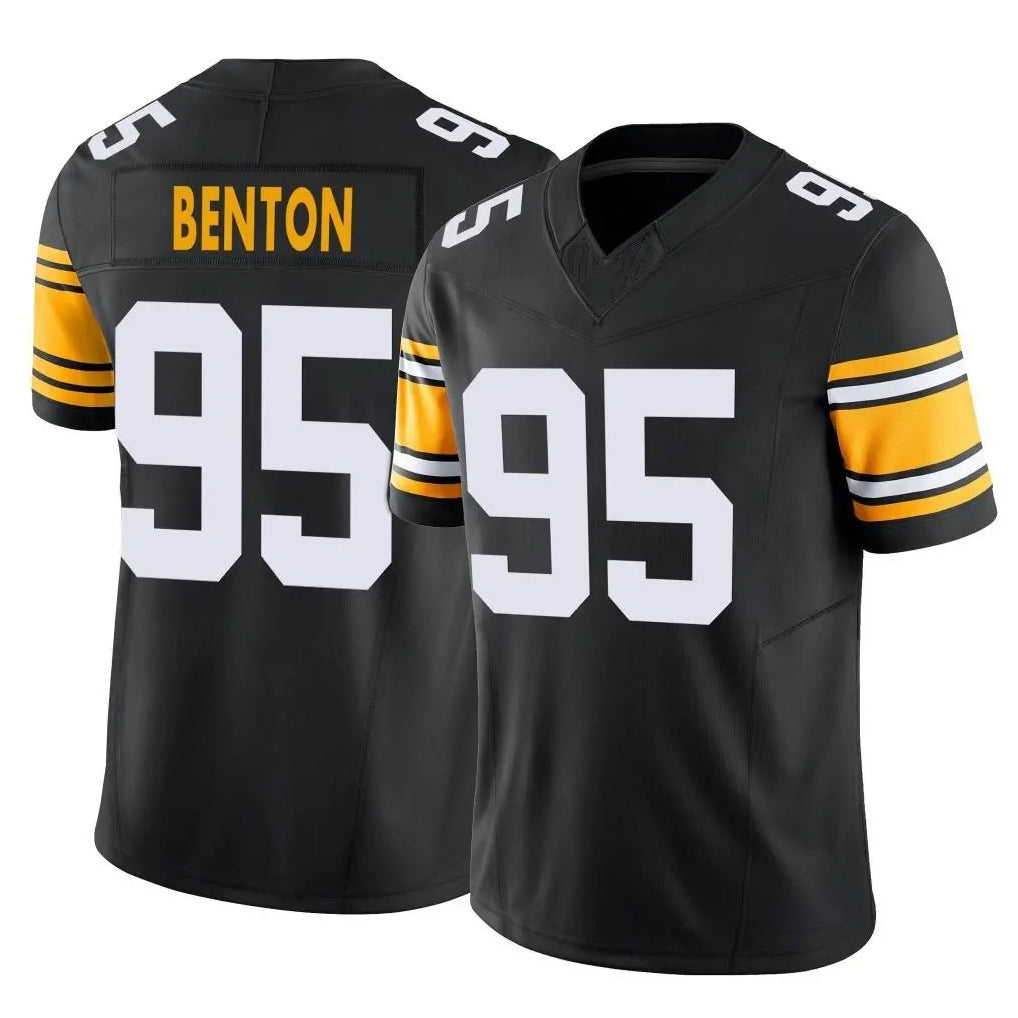 P.Steelers #95 Keeanu Benton Player Black Limited Alternate Vapor F.U.S.E. Home Game ROCER Stitched Jerseys
