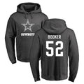 D.Cowboys #52 Tyler Booker Player Ash One Color Pullover Hoodie Limited ROCER Stitched Jerseys