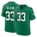 P.Eagles #33 Cooper DeJean Player Green Kelly Alternate Home Game ROCER Stitched Jerseys