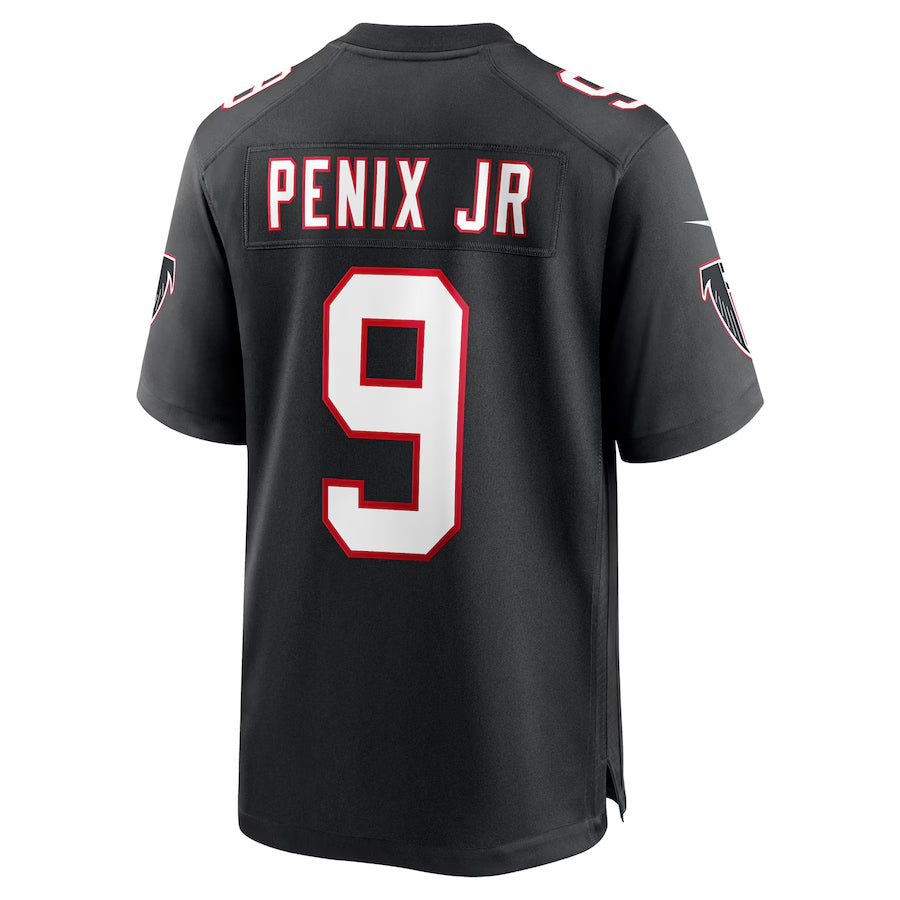 A.Falcons #9 Michael Penix Jr. Player Black Alternate  Game ROCER Stitched Jerseys