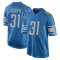 D.Lions #31 Kerby Joseph Player Blue Home Game ROCER Stitched Jerseys