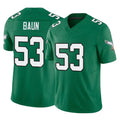 P.Eagles #53 Zack Baun Player Green Kelly Alternate Vapor F.U.S.E. Home Game ROCER Stitched Jerseys