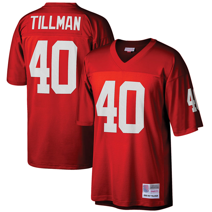 A.Cardinals #40 Pat Tillman Player Mitchell & Ness Cardinal Legacy Replica ROCER Stitched Jerseys