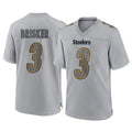 P.Steelers #3 Jaquan Brisker Player Gray Atmosphere Fashion Home Game ROCER Stitched Jerseys