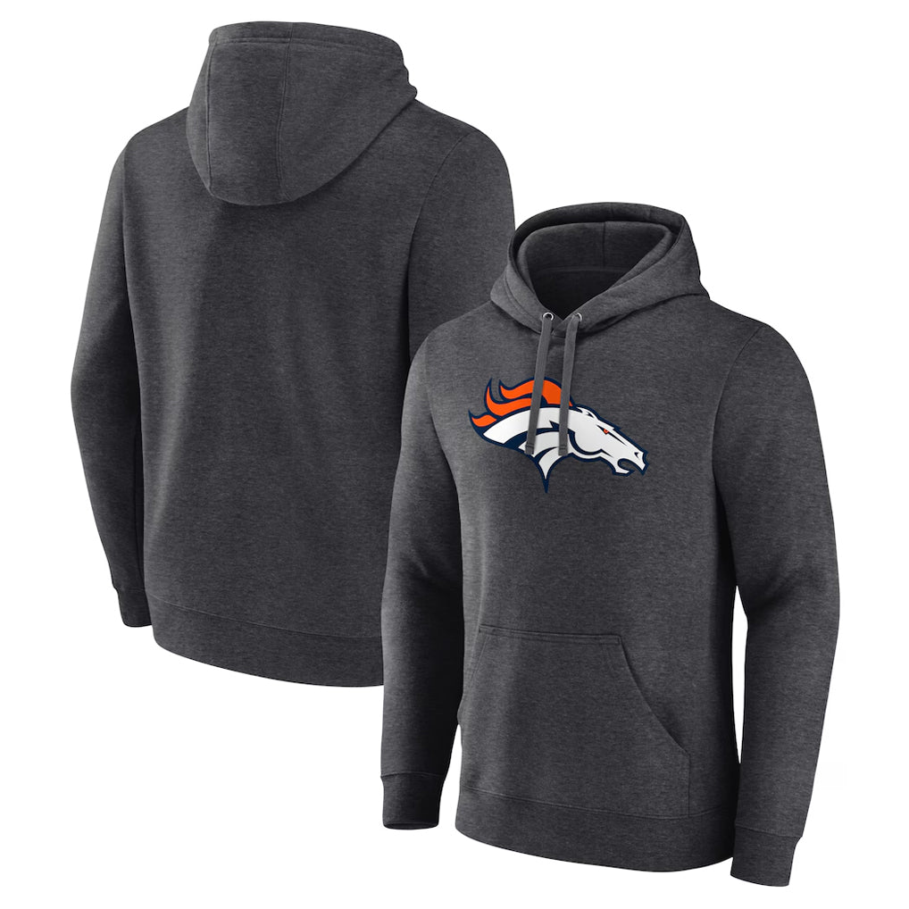 D.Broncos ## Broncos Blank Player Ash One Color Pullover Hoodie Limited ROCER Stitched Jerseys