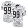 S.Seahawks #99 Leonard Williams Player Arctic Camo Limited Salute To Service Home Game ROCER Stitched Jerseys