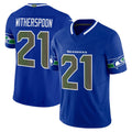 S.Seahawks #21 Devon Witherspoon Player Royal Rivalries Vapor Limited Home Game ROCER Stitched Jerseys