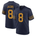 GB.Packers #8 Josh Jacobs Player Navy The 1923 Classic Home Game ROCER Stitched Jerseys